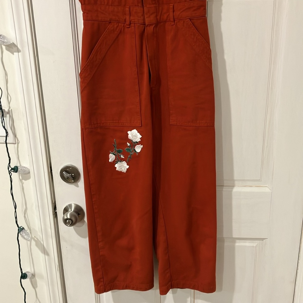SOLD. Big Bud Press Jumpsuit with patch, Petite Small - Picture 5 of 5